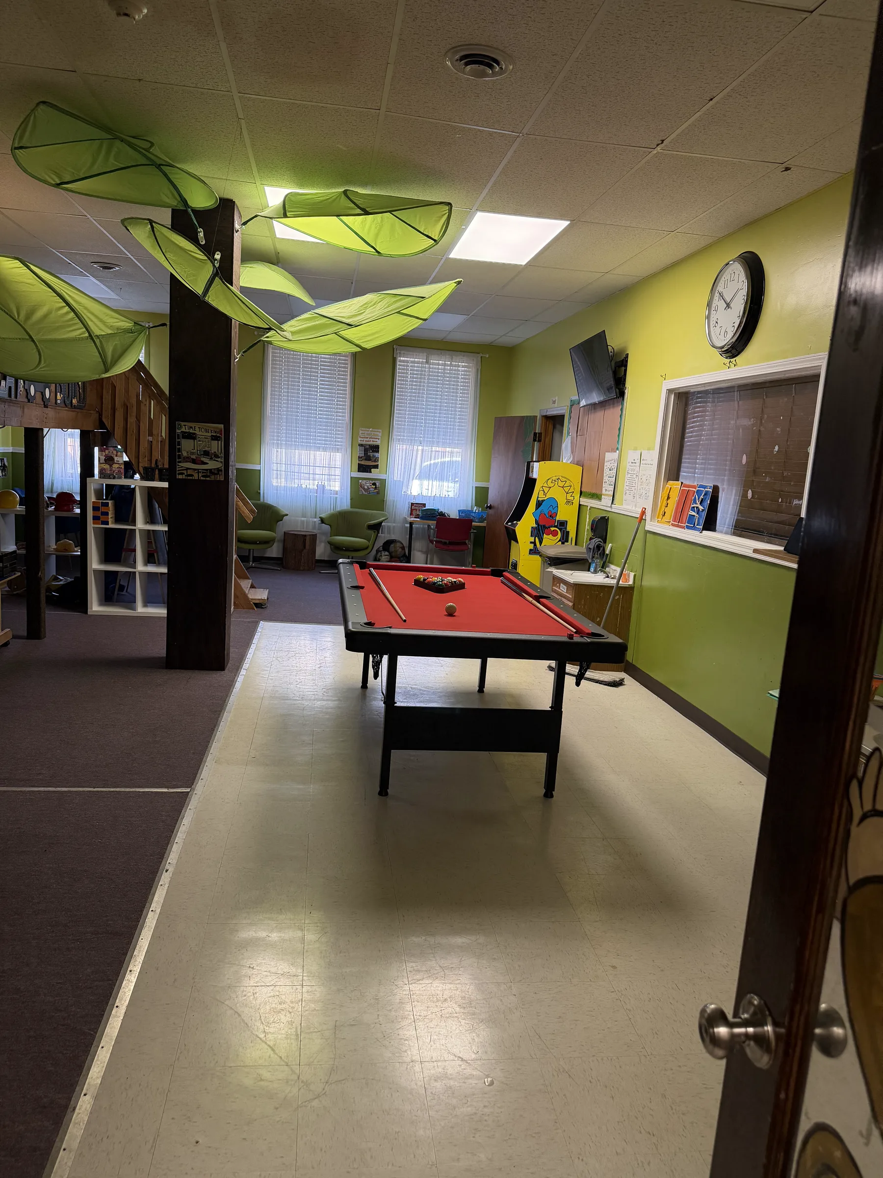 Youth activity room inside 5 Star Impact.